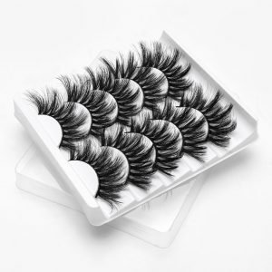 2 SEXYSHEEP 5Pairs 3D Mink Hair False Eyelashes Natural Thick Long Eye Lashes Wispy Makeup Beauty Extension