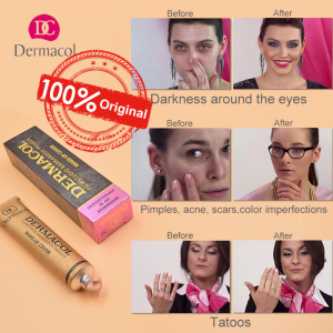 1 Dermacol Makeup Cover Authentic 100 Original 30g Primer Concealer Base Professional Dermacol Makeup Foundation Contour Palette
