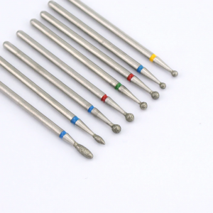 1 1pcs Diamond Milling Cutters for Manicure Nail Drill Apparatus for Manicure Cuticle Clean Bit Elecric Machine