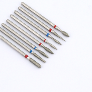 2 1pcs Diamond Milling Cutters for Manicure Nail Drill Apparatus for Manicure Cuticle Clean Bit Elecric Machine